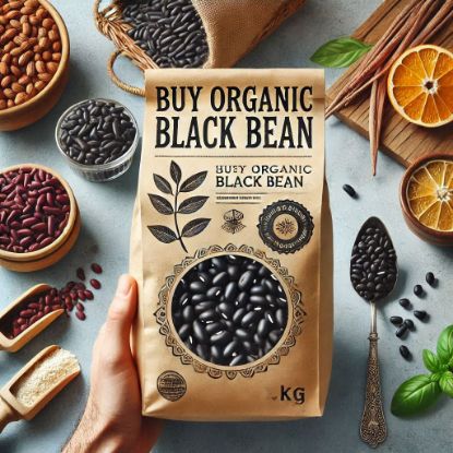 Picture of Organic Black Beans 1KG
