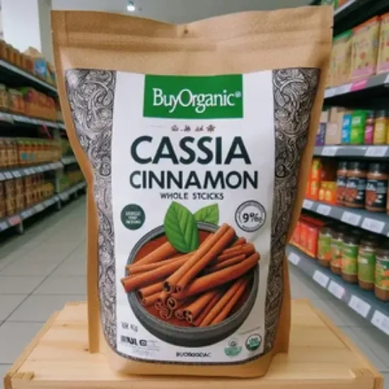 Picture of Organic Cassia Cinnamon Sticks 1kg