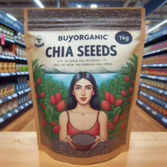 Picture of Organic Chia Seeds 1kg