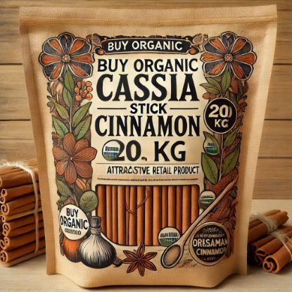 Picture of Organic Cassia Cinnamon Sticks 20kg