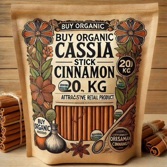 Picture of Organic Cassia Cinnamon Sticks 20kg