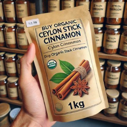 Picture of Organic Ceylon Cinnamon Sticks 1kg