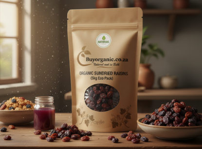 Organic Sundried Raisins (5kg Eco Pack)의 그림