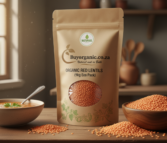 Organic Red Lentils 1kg의 그림