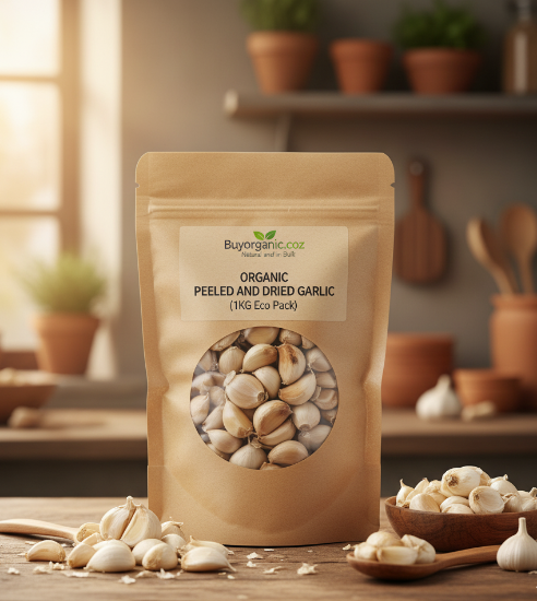 图片 优质有机蒜片 1公斤