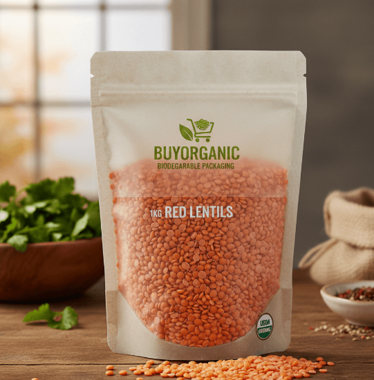 Picture of Organic Red Lentils 5kg