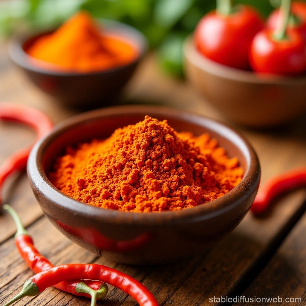 Vibrant red BuyOrganic Cayenne Pepper