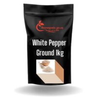 White Pepper Ground - 1kg Package